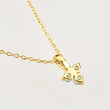 925 Silver Zircon CZ Pendant Choker Chain Rainbow Crystal Wedding Jewelry