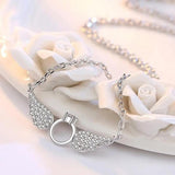 Angel Wings Choker 925 Sterling Silver Necklace