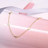 925 Silver Star Chain Necklace for Women