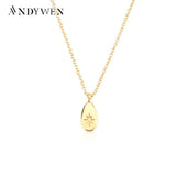 925 Sterling Silver Star CZ Pendant Necklace Women Wedding Jewelry Gift