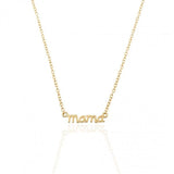 Triangular Crystal Necklace Silver 925 Jewelry