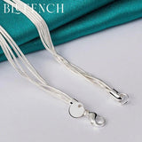 925 Silver Chain Tassel Ball Pendant Necklace Wedding Jewelry