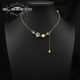 Lace Tassel Natural Pearls Necklace Fine Jewelry Anniversary