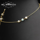 Lace Tassel Natural Pearls Necklace Fine Jewelry Anniversary