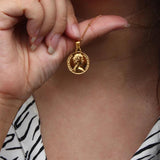 Classical Portrait Coin Necklace Vintage Jewelry
