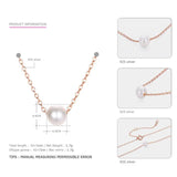 925 Necklaces Pendants for Women Pearls Necklace Fine Jewelry