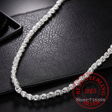925 Sterling Silver 5mm Chain Necklace for Men