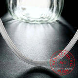 925 Sterling Silver Snake Chain Necklace 16-30in for Men Boys Women