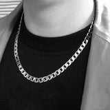 925 Silver Necklace 16-24 Inches Classic 8MM Chain Wedding