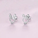 Trustdavis 925 Silver Sweet Rabbit Pendant Necklace for Daughter