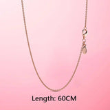 925 Silver Choker Necklace Clavicle Chain Link Lobster Clasp Necklaces