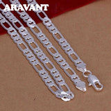 925 Sterling Silver 6mm Chain Necklace Men Women