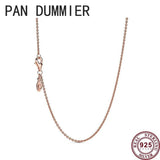 925 Silver Women's Necklace with Pandoha Pendant