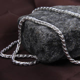 925 Silver 4mm Snake Chain Necklace 20 Inches