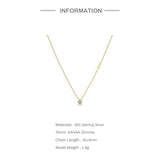 925 Sterling Silver Star Necklace for Women Wedding Jewelry