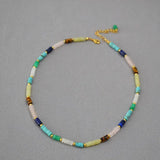 Winter Stone Necklace Collar All-match Jewelry For Men Women