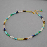 Winter Stone Necklace Collar All-match Jewelry For Men Women