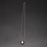 Pet Ashes Heart Urn Necklace Keepsake Jewelry