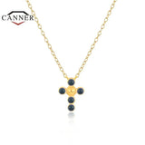 925 Sterling Silver Pink Zirconia Pendant Necklace For Women