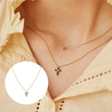 925 Sterling Silver Pink Zirconia Pendant Necklace For Women