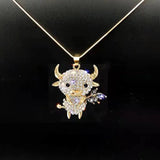 Gray Crystal Choker Collier Femme Necklace