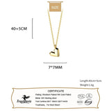 TrustDavis 925 Silver Geometric Heart Necklace For Women Fine Jewelry LB058