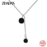 925 Silver Round Necklace Chain Wedding Jewelry