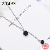 925 Silver Round Necklace Chain Wedding Jewelry
