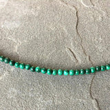 Malachite Beaded Necklace for Men Women Surfing Tribal Jewelry