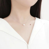 S925 Silver Shell Pearl Necklace Pendant for Women