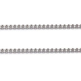 925 Sterling Silver Box Chain Adjustable Necklace Choker 18in