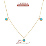 Sapphire Series Necklace For Women 925 Sterling Silver