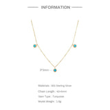 Sapphire Series Necklace For Women 925 Sterling Silver