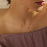 Pearl Crystal 925 Silver Necklace Initial Pendant Long Chain Wedding Jewelry
