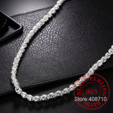 925 Sterling Silver 20/24 Inch Faucet Chain Necklace - Men's Jewelry