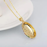 Colorful Small Flowers Necklace Epoxy Enamel 925 Silver Pendant
