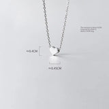 925 Sterling Silver Heart Pendant Necklace
