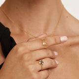 925 Sterling Silver Bee Pendant Necklace for Women