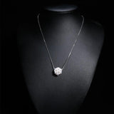 Personalised Pearl Necklace 925 Sterling Silver Small Pearl Pendant