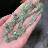 Green Strawberry Quartz Choker Necklace Women High Jewelry