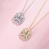 925 Silver Sweet Heart Pendant Necklace for Women Girls