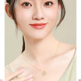 925 Silver Sweet Heart Pendant Necklace for Women Girls
