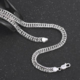 925 Sterling Silver 6mm Chain Necklace 20/22/24 Inch for Women Men