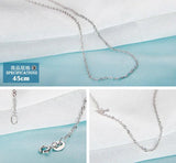 18 Inch Silver Chain Necklace For Women Gift Girl Jewelry