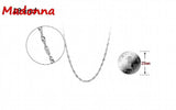 18 Inch Silver Chain Necklace For Women Gift Girl Jewelry