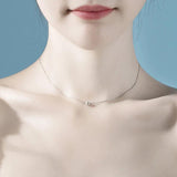 925 Silver Bead Choker Necklace for Good Luck - Party Jewelry