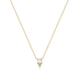925 Silver Pearl Pendant Necklace for Birthday Gift