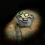 Retro Neo-gothic Rhinestone Necklace for Ladies