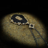 Snowflake Pendant Necklace Vintage Jewelry