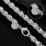 925 Silver Dragon Head Chain Necklace for Party Wedding Gift